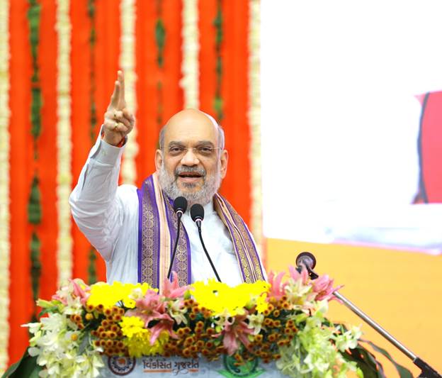 एक महान भारत की रचना का स्वप्न इस देश के युवाओं की आंखों में देने का काम प्रधानमंत्री मोदी ने किया है: अमित शाह