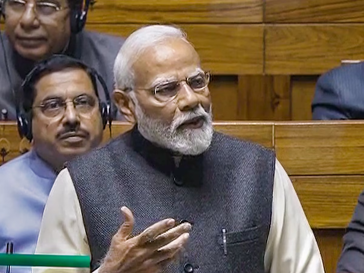 प्रधानमंत्री ने संसद में कांग्रेस पर साधा निशाना, कहा- ‘एक ही प्रोडक्ट बार-बार लॉन्च करने के चक्कर में दुकान में ताला लगने की आ गई नौबत’