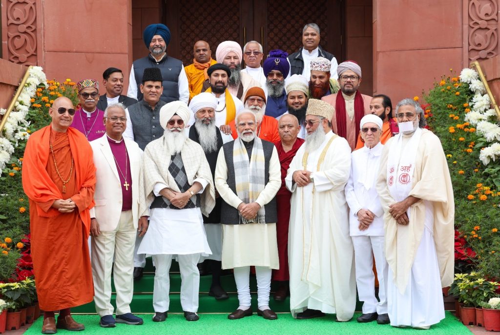 प्रधानमंत्री ने भारतीय अल्पसंख्यक फाउंडेशन के प्रतिनिधिमंडल ने की मुलाकात