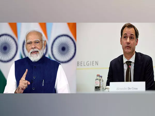 प्रधानमंत्री नरेन्द्र मोदी ने बेल्जियम के प्रधानमंत्री अलेक्जेंडर डी क्रू के साथ की बातचीत