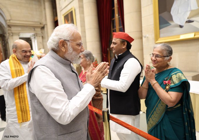 प्रधानमंत्री ने राज्यसभा के लिए सुधा मूर्ति के मनोनयन पर प्रसन्नता की व्यक्त