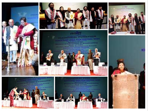राज्यपाल अनुसुईया उइके ने उत्तर पूर्व भारतीय फिल्म महोत्सव 2024 का किया उद्घाटन
