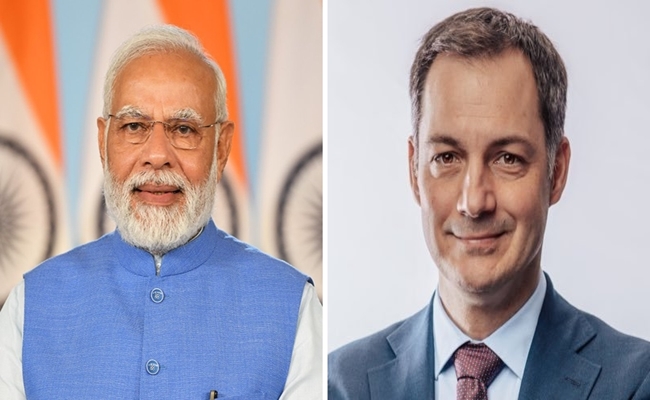 पीएम मोदी ने बेल्जियम के प्रधानमंत्री अलेक्जेंडर डी क्रू के साथ की बातचीत, द्विपक्षीय संबंधों को और मजबूत करने को लेकर हुई चर्चा