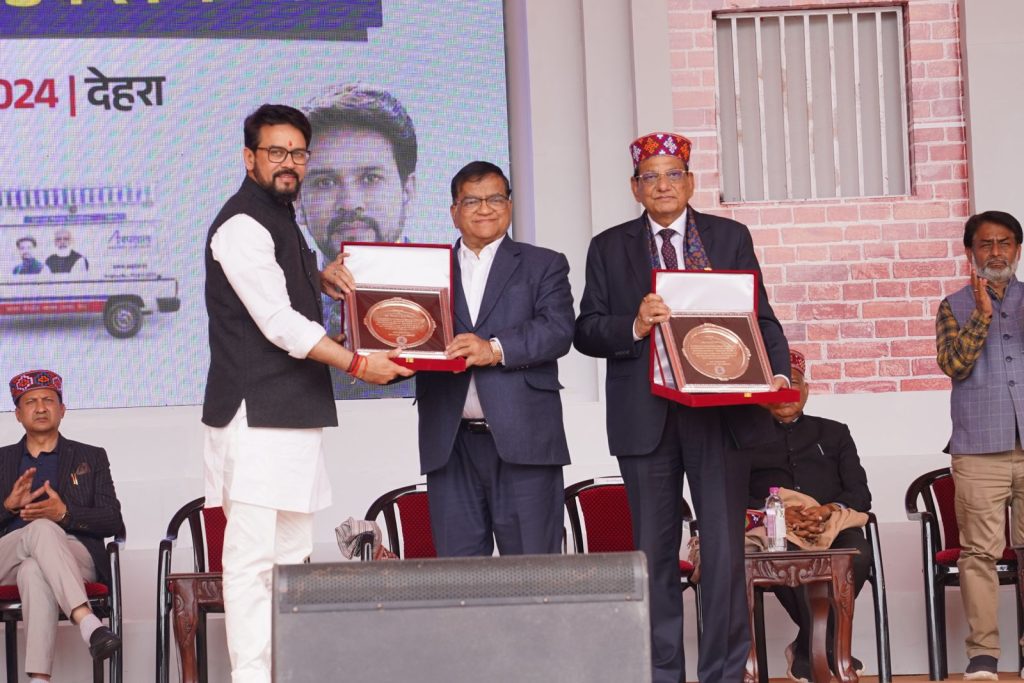 10 लाख ओपीडी सांसद मोबाइल स्वास्थ्य सेवा की ऐतिहासिक उपलब्धि: अनुराग ठाकुर