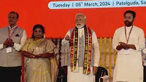 “आज की परियोजनाएं विकसित तेलंगाना के माध्यम से विकसित भारत को अर्जित करने में सहायता प्रदान करेंगी”: प्रधानमंत्री