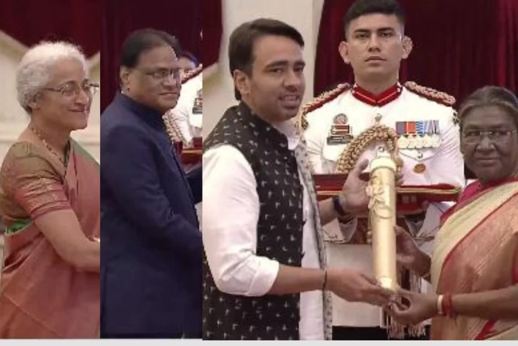 राष्ट्रपति ने चौधरी चरण सिंह, नरसिम्हा राव, कर्पूरी ठाकुर, स्वामीनाथन को दिया भारत रत्न सम्मान, कल आडवाणी को मिलेगा