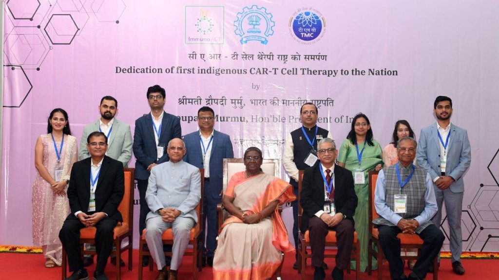राष्ट्रपति मुर्मू ने IIT बॉम्बे में किया भारत की पहला ‘home-grown gene therapy’ सेंटर