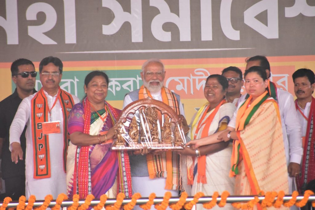 त्रिपुरा के विकास के लिए बीजेपी ने HIRA मॉडल यानि हाईवे, इंटरनेट-वे, रेलवे और एयरवेज पर काम किया- पीएम मोदी