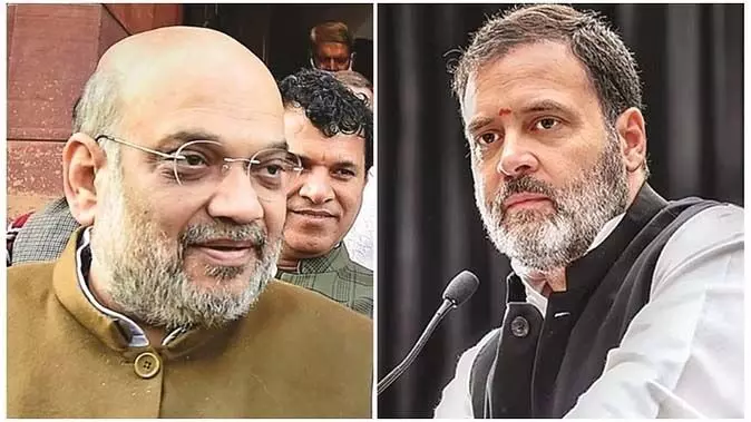 गृह मंत्री अमित शाह के वायरल वीडियो पर विधायक ने थाने में की शिकायत, राहुल गांधी पर एनएसए लगाने की मांग