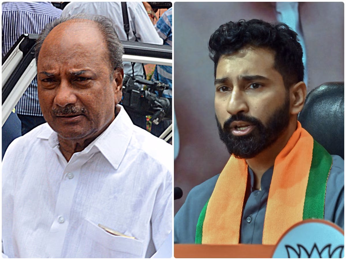 पूर्व केंद्रीय मंत्री एके एंटनी का बड़ा बयान, बोले- चुनाव लड़ रहा मेरा बेटा जीतना नहीं चाहिए..