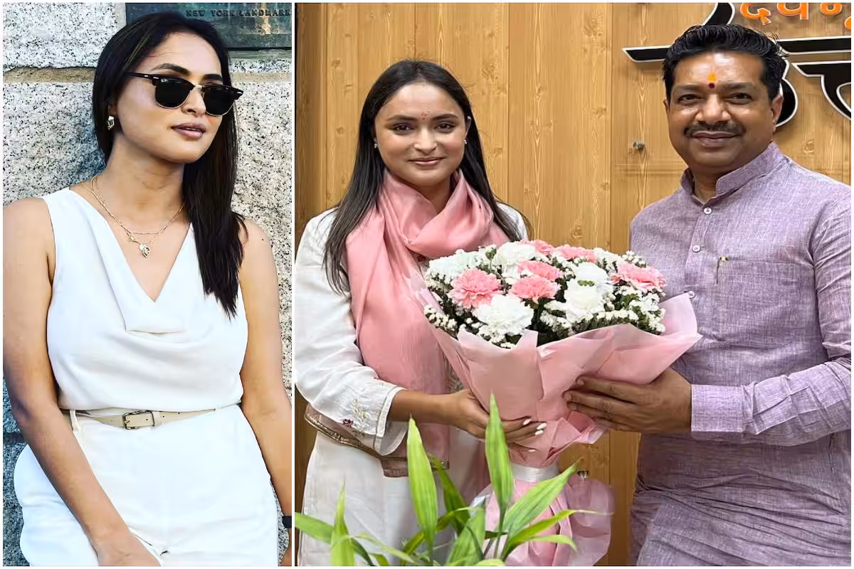 भाजपा में शामिल हुई पूर्व कैबिनेट मंत्री हरक सिंह की बहू और मॉडल अनुकृति गुसाईं