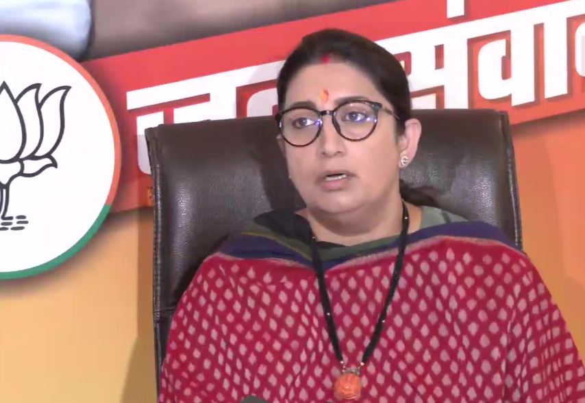 हाईकोर्ट के संदेशखाली मामले में सीबीआई जांच के आदेश पर बोलीं स्मृति, ‘न्याय दिलाने की दिशा में पहला कदम’