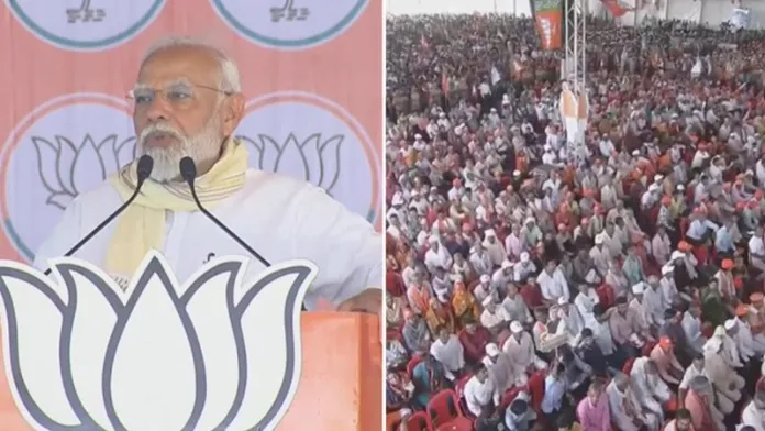 अमरोहा की एक ही थाप है- कमल छाप! और अमरोहा का एक ही स्वर है- फिर एक बार मोदी सरकार : प्रधानमंत्री