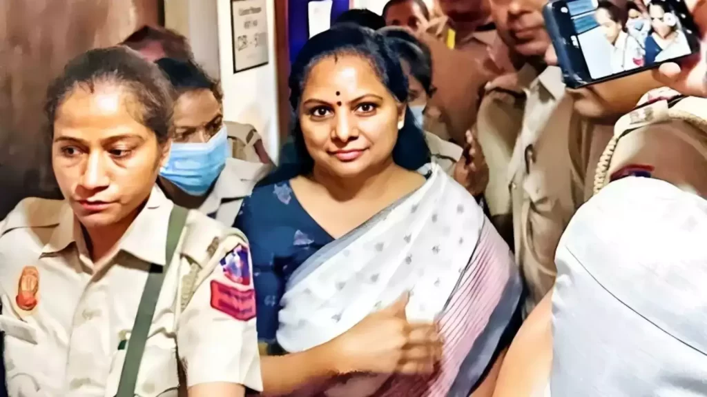 बीआरएस नेता के कविता को कोर्ट से बड़ा झटका, 15 अप्रैल तक CBI को मिली रिमांड