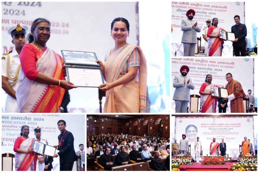 मानव समाज वनों के महत्व को विस्मृत करने की भूल कर रहा है: राष्ट्रपति द्रौपदी मुर्मु