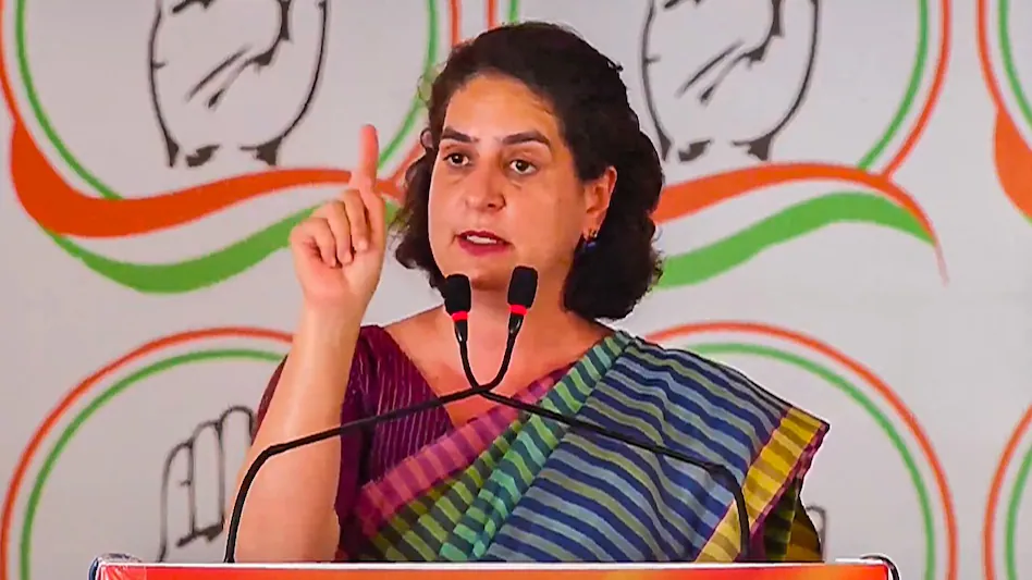 ‘मेरे पिता को विरासत में दौलत नहीं शहादत मिली’- प्रियंका गांधी