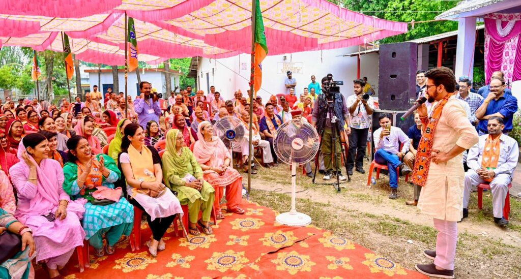 सुक्खू को भाजपा के विकास कार्यों का क्रेडिट लेने की लगी बीमारी : अनुराग ठाकुर