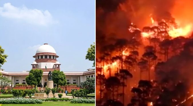 सुप्रीम कोर्ट ने उत्तराखंड सरकार को लगाई फटकार,कहा – ‘जंगल की आग पर काबू पाने का रवैया निराशाजनक’