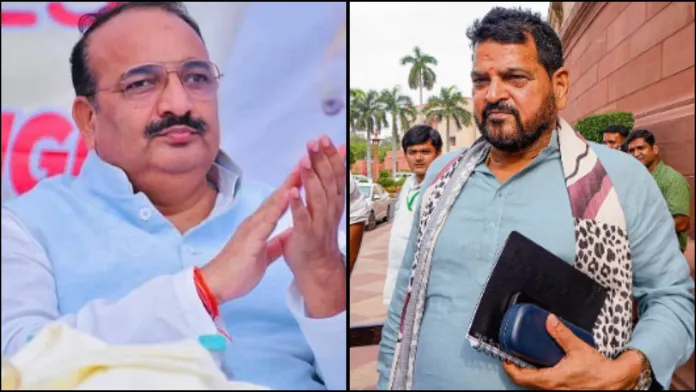 भाजपा ने रायबरेली से दिनेश प्रताप को बनाया उम्मीदवार, कैसरगंज से बृजभूषण का कटा टिकट