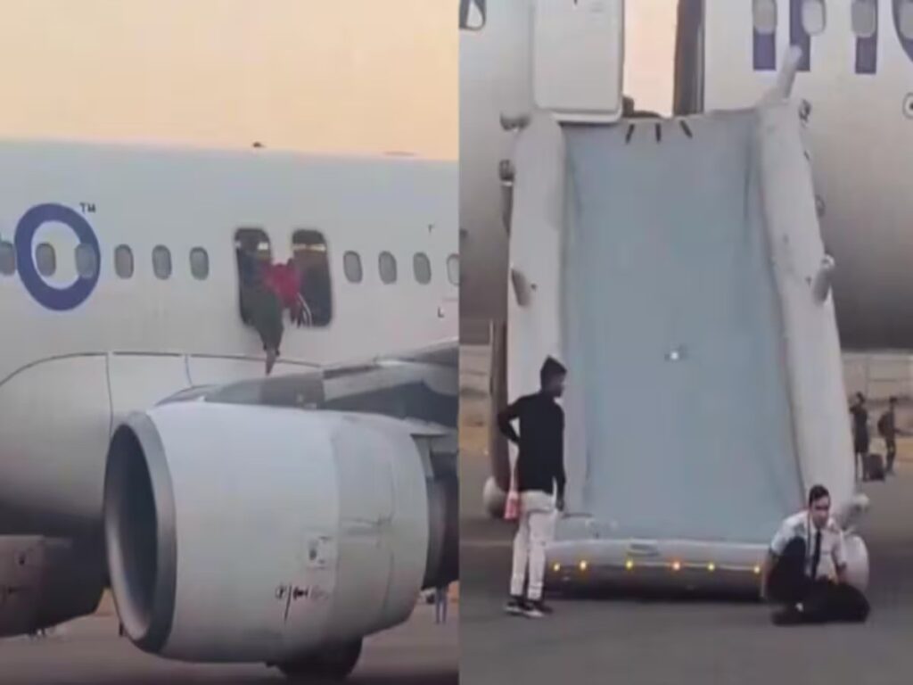 दिल्ली से वाराणसी जाने वाली इंडिगो फ्लाइट को मिली बम से उड़ाने की धमकी, यात्रियों में मची भगदड़
