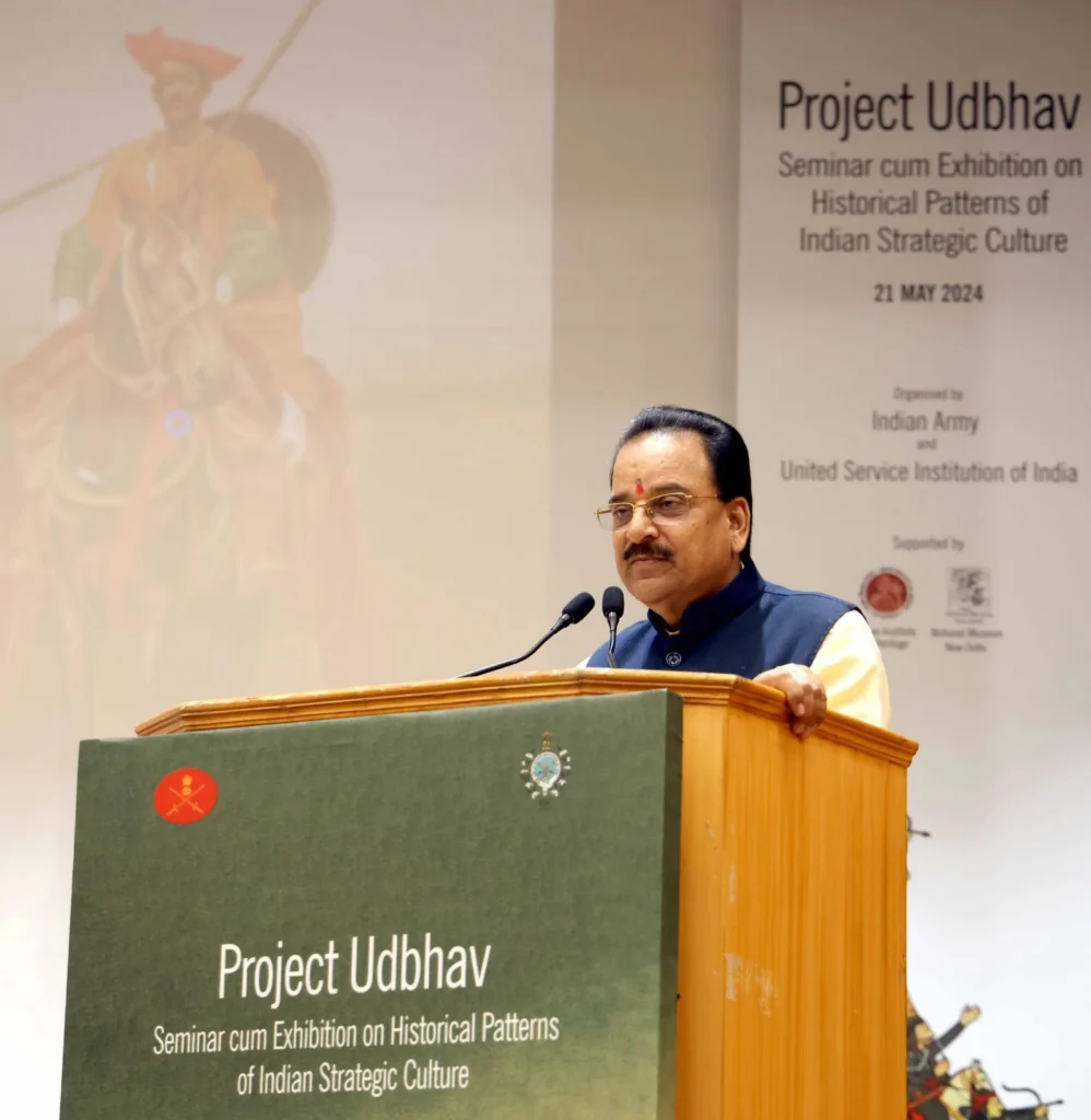 राष्ट्र की सुरक्षा की शक्ति केवल उसके सैन्य पराक्रम में ही नहीं, बल्कि उसकी सांस्कृतिक विरासत को शक्ति के स्रोत के रूप में उपयोग करने की क्षमता में भी निहित होती है : रक्षा राज्य मंत्री अजय भट्ट