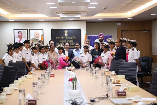 पत्तन, पोत परिवहन और जलमार्ग मंत्रालय ने समुद्री अंतर्राष्ट्रीय महिला दिवस मनाया
