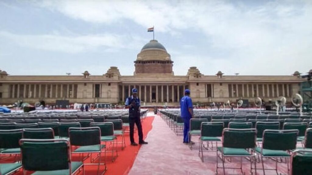 शपथ ग्रहण समारोह के दौरान प्रतिबंधित रहेंगी राष्ट्रपति भवन के पास कई सड़कों पर दोपहर दो से रात 11 बजे तक यातायात