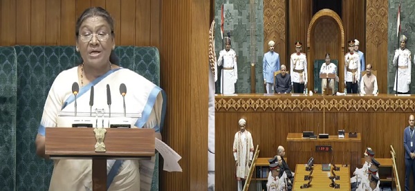 ‘जम्मू कश्मीर में दिखा बदलाव’, संसद में राष्ट्रपति द्रौपदी मुर्मू का अभिभाषण