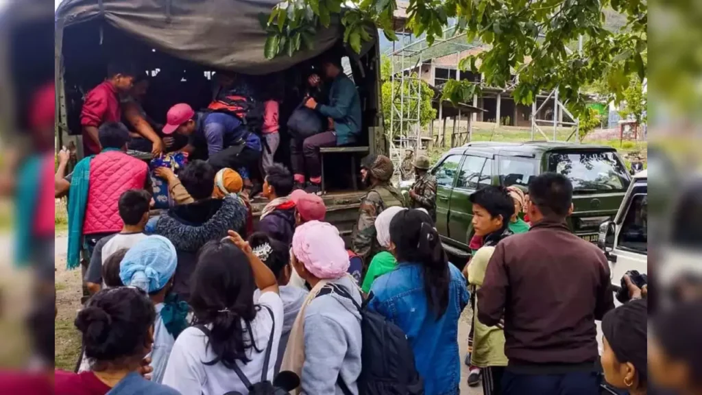 सिलचर: जिरीबाम हिंसा के बीच 1,700 से अधिक लोगों ने असम के कछार जिले में ली शरण