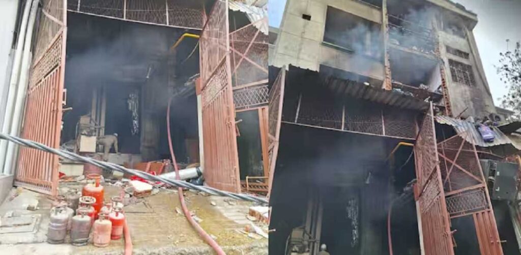 दिल्ली के नरेला में फैक्ट्री में लगी भीषण आग, 3 की मौत; 6 लोग घायल
