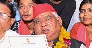 शपथ लेकर बोले अयोध्या से सांसद बने सपा के अवधेश, भगवान समान वोटर्स की उम्मीदों पर खरा उतरूंगा..