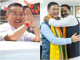 अरुणाचल में भाजपा, सिक्किम में SKM की प्रचंड जीत, 40 साल में पहली बार पवन कुमार चामलिंग को मिली हार