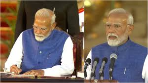 नरेंद्र मोदी ने लगातार तीसरी बार ली प्रधानमंत्री पद की शपथ, कैबिनेट में कई नए चेहरे भी किए गए शामिल
