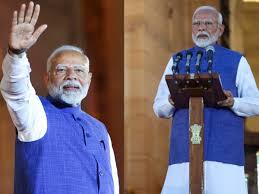 शपथ लेने के बाद पीएम नरेंद्र मोदी का पहला ट्वीट, बोले- ‘मैं देश को नईं ऊंचाइयों पर ले जाने के लिए प्रतिबद्ध’