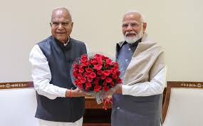 पंजाब के राज्यपाल और केन्द्र शासित प्रदेश चंडीगढ के प्रशासक ने प्रधानमंत्री से की मुलाकात