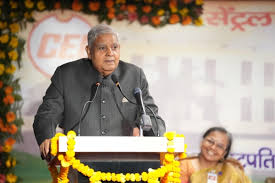 1975 में दुनिया का सबसे बड़ा लोकतंत्र अंधेरे में चला गया था; आज के भारत में आपातकाल की पुनरावृत्ति नहीं होगी – उपराष्ट्रपति