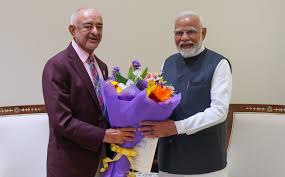 अंडमान एवं निकोबार द्वीप समूह के उपराज्यपाल व त्रिपुरा के मुख्यमंत्री ने प्रधानमंत्री नरेन्द्र मोदी से की मुलाकात