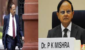 अजित डोभाल को तीसरी बार नियुक्त किया गया एनएसए, PK मिश्रा प्रधान सचिव बने रहेंगे