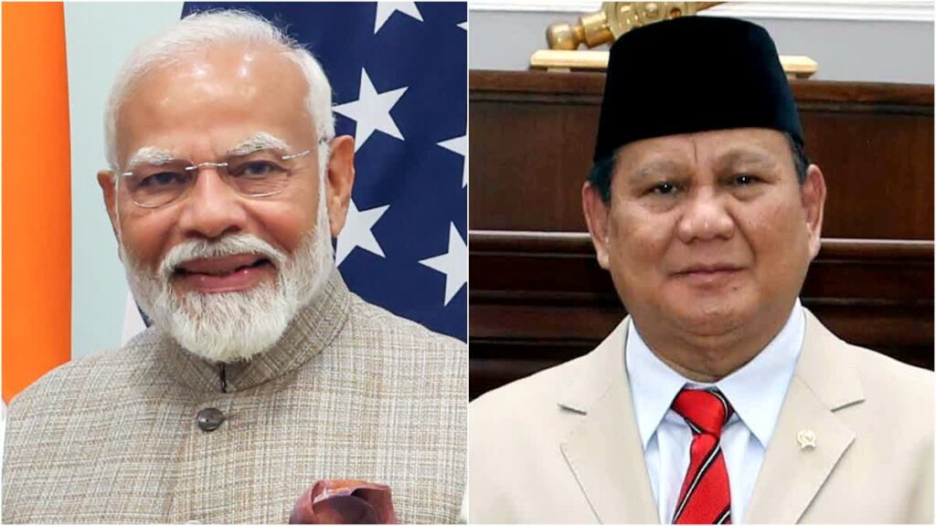 प्रधानमंत्री को इंडोनेशिया के नवनिर्वाचित राष्ट्रपति का फोन आया, दोनों नेताओं ने रणनीतिक साझेदारी पर की चर्चा