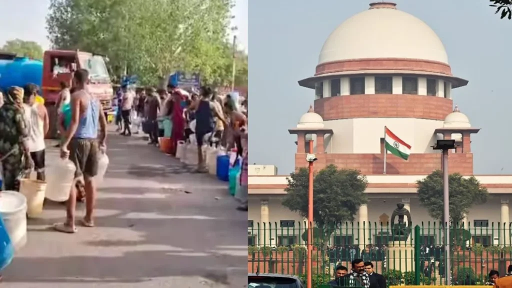 राजधानी में पानी की किल्लत दूर करने के लिए सुप्रीम कोर्ट ने हिमाचल को दिया ज्यादा पानी देने का आदेश