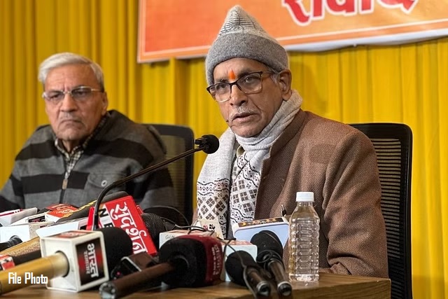 ‘राम मंदिर के गर्भगृह में एक बूंद भी पानी नहीं टपका’: चंपत राय, मंदिर ट्रस्ट के सचिव