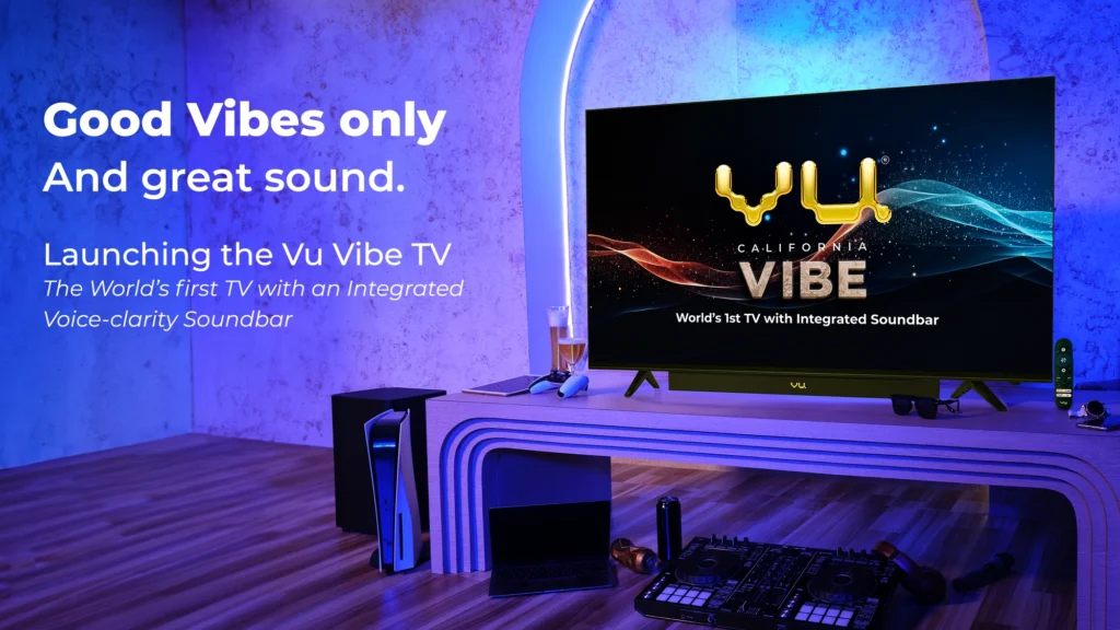 Vu ने भारतीय बाजार में लॉन्च किए नए टीवी मॉडल्स: Vu VIBE QLED TV की विशेषताएं और कीमतें जानें