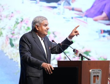 विकसित भारत की अवधारणा सिर्फ एक लक्ष्य नहीं बल्कि एक पवित्र मिशन है – उपराष्ट्रपति