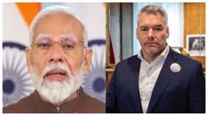 ऑस्ट्रिया के चांसलर ने भारतीय प्रधानमंत्री की आगामी यात्रा का स्वागत किया; प्रधानमंत्री मोदी ने जताया आभार