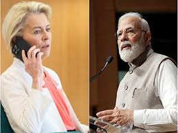 प्रधानमंत्री ने उर्सुला वॉन डेर लेयेन को यूरोपीय आयोग की अध्यक्ष पुनः निर्वाचित होने पर दी बधाई
