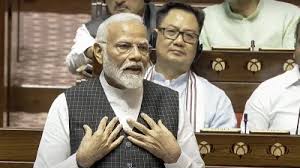 पीएम मोदी ने राज्यसभा में उठाया संदेशखाली का मुद्दा, कहा- ‘खुद को प्रगतिशील नेता बताते हैं और महिलाओं की पीड़ा पर सांप सूंघ जाता है’.