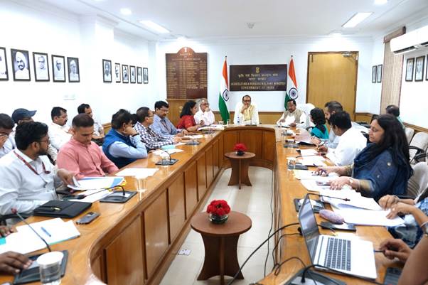 छत्तीसगढ़ में मक्का और सोयाबीन को बढ़ावा देने के लिए पर्याप्त अवसर केंद्र करेगा पूरी मदद- शिवराज चौहान