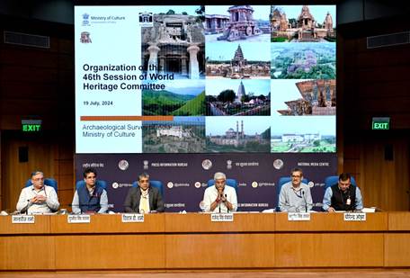 46वीं विश्व धरोहर समिति की बैठक में भारत की विविध और अनूठी सांस्कृतिक और प्राकृतिक विरासत को दुनिया के सामने पेश किया जाएगा: केंद्रीय संस्कृति मंत्री