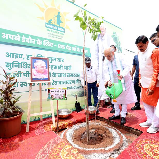 प्रधानमंत्री श्री नरेन्द्र मोदी जी द्वारा शुरू किया गया ‘एक पेड़ माँ के नाम’ अभियान अब एक जनआंदोलन बन चुका है: अमित शाह
