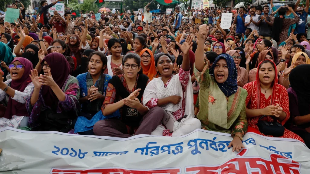 बांग्लादेश में स्टूडेंट प्रोटेस्ट: एक राजनैतिक भूचाल